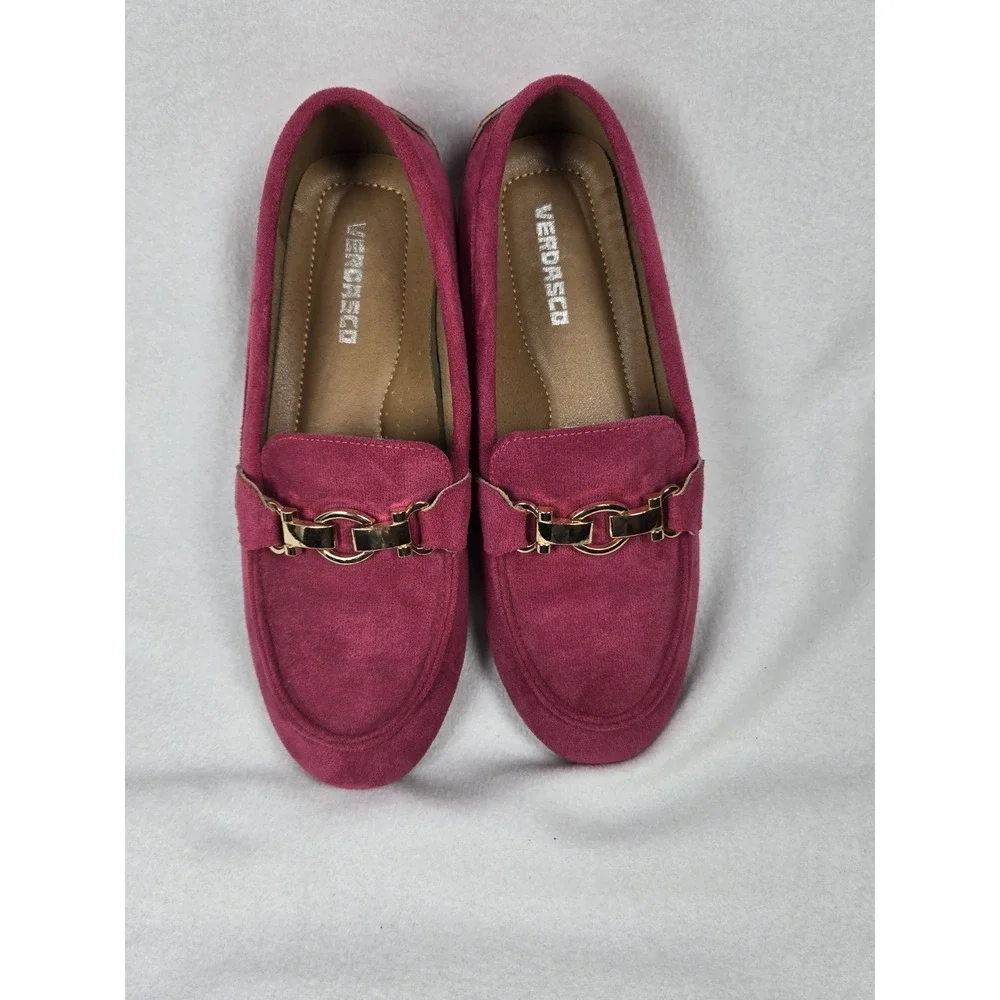 Verdasco Women's‎ Loafer Flat Shoes Faux Suede Size 8.5
